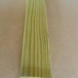 45mm x 20mm Green Rough Sawn Treated Timber Battens - All Round - 1.5 Metre