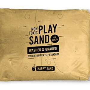 CERTIFIED Children’s Play Sand, Non Toxic, Natural Washed Play Pit, Safe for Kids (900kg)
