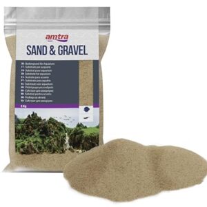 Amtra Fine Ambra Sand Aquatic Accessories, 2 mm, Amber, 5kg