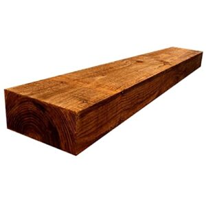 Suregreen Brown Timber Sleeper | 2.4m x 200mm x 100mm | 10 Pack | Pressure Treated Softwood