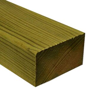 Pressure Treated Softwood Timber 4" x 2" (100mm x 47mm) - 3.0 Metres (Pack of 4)
