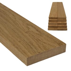 10x Sapele Mahogany Wood Pieces, 30 x 5.9 x 1cm Wooden Rectangle Hardwood Board, for DIY Crafts, Modelling, Fretwork, Timber Blanks and Engraved Home Decor Blocks