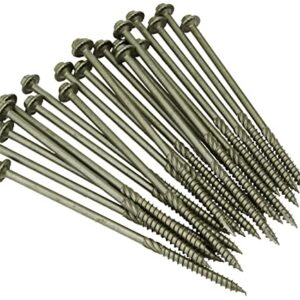 Spectre Timber Fixing Screws | 6.3 x 150mm | Ruspert, Green | Box 50