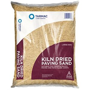 Grove & Gravel Kiln Dried Sand Brushing in Joint Gap Filling Paving Block Slabs Patio and Drives Fine Dry Aggregate Silica Large Sand Bag